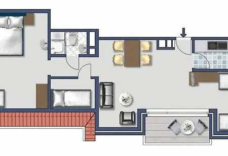 Apartment Hiev Up Baltrum